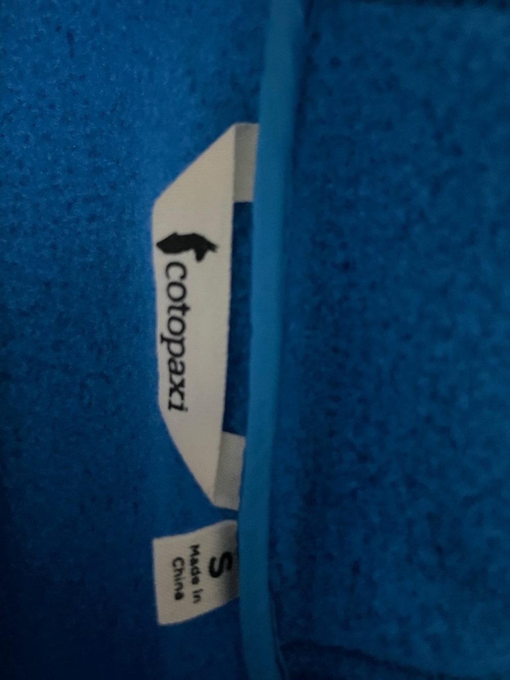 cotopaxi Bright Blue Fleece Pullover